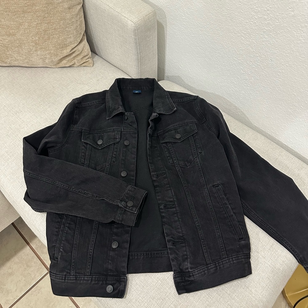 Black Jean Jacket
